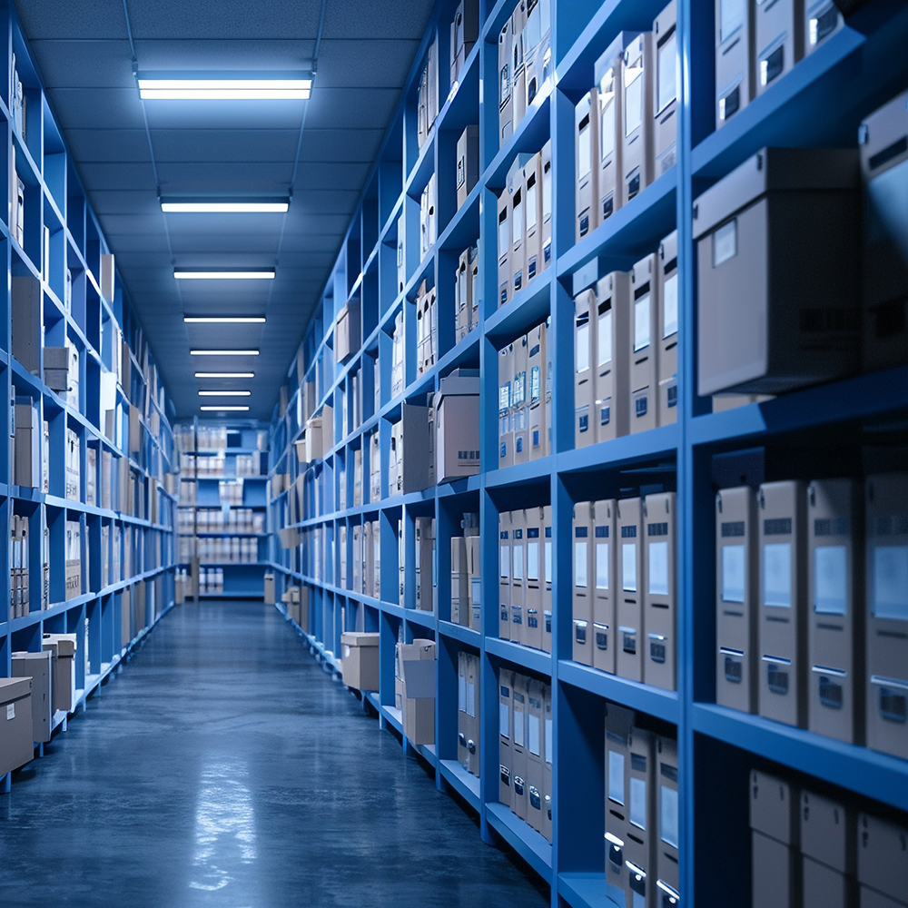 Digital document management reduces the need for physical storage space.